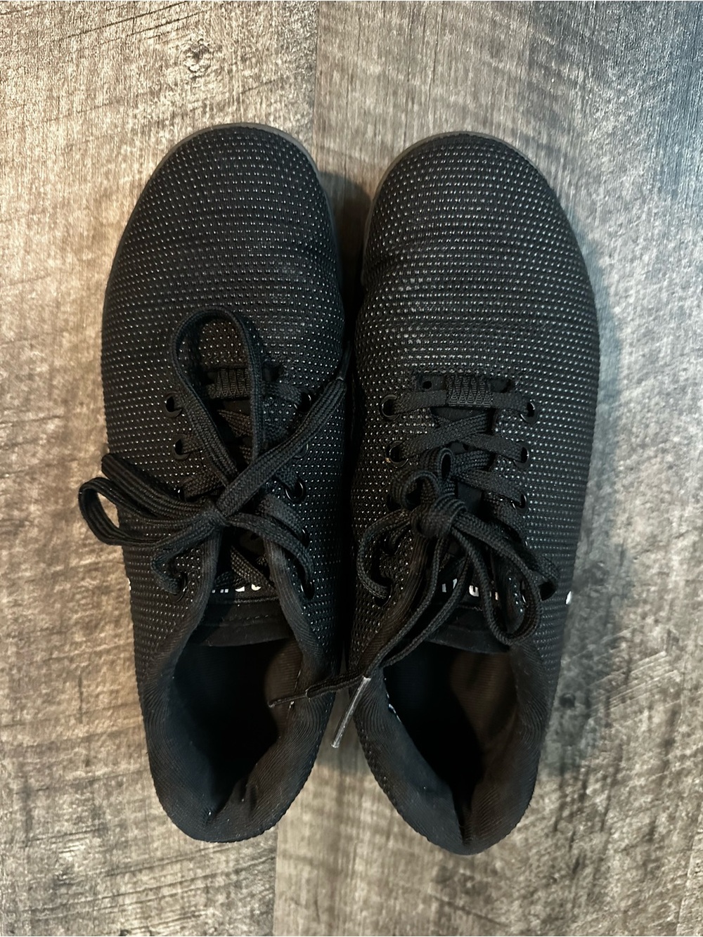 NOBULL Women's Black Knit Training Sneakers
